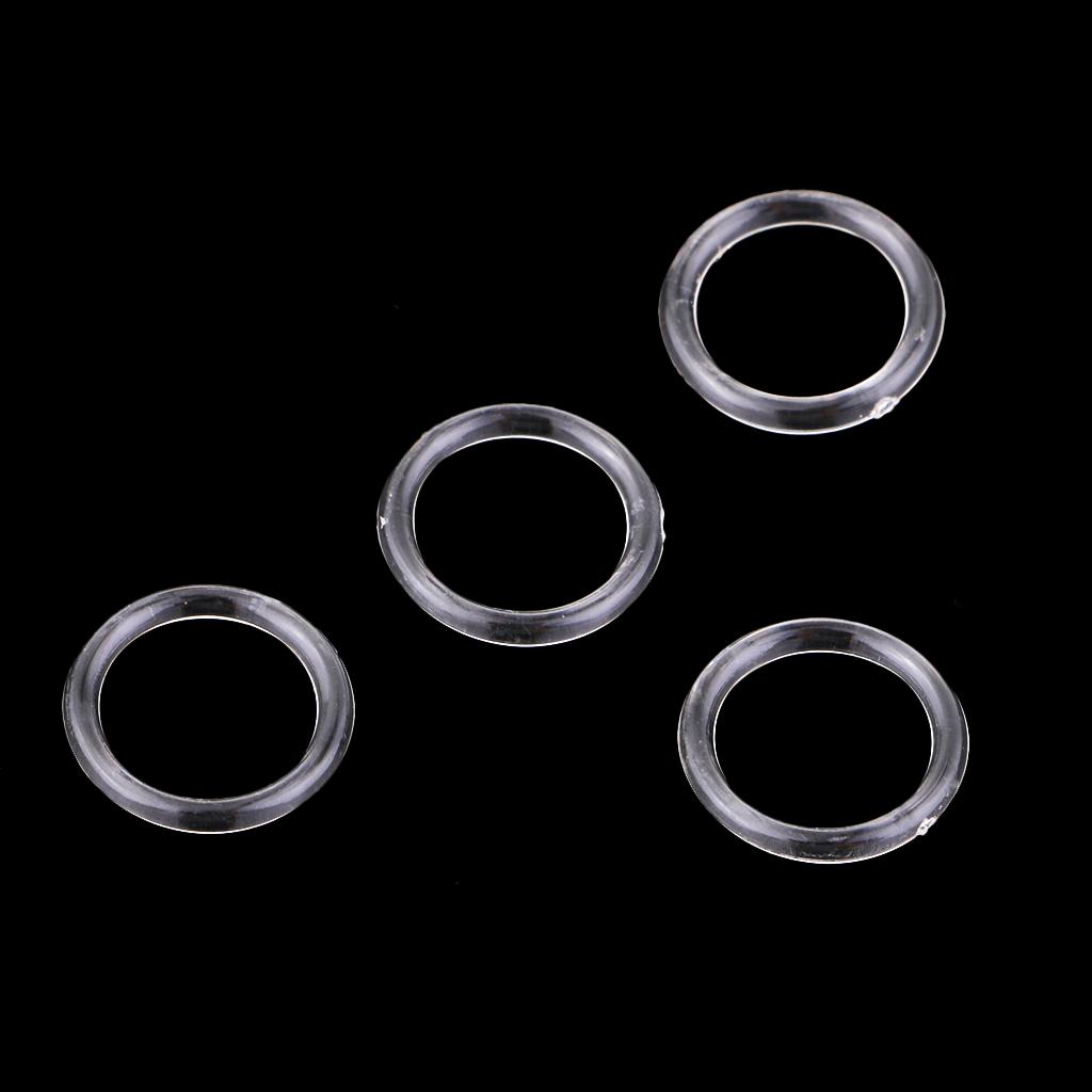 Underwear Bra Strap Adjuster Nylon O Ring Lingerie Slide Buckle for Bathing Suit Sewing Craft