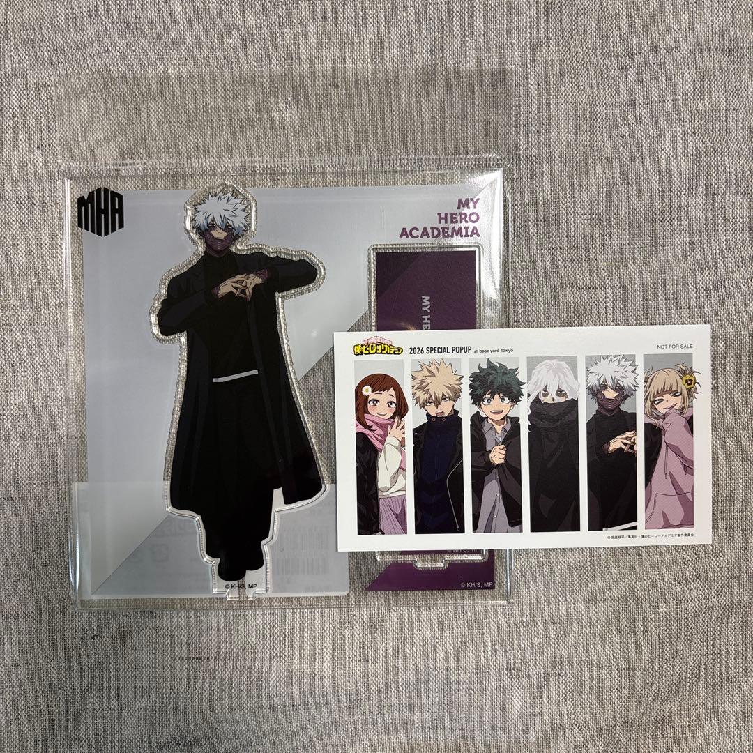 [USED] My Hero Academia Dabi Acrylic Stand Baseyard Tokyo Bonus Card