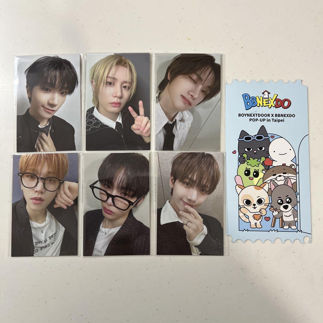 

[USED] BOYNEXTDOOR Korea Taiwan Pop-Up Purchase Bonus Trading Card