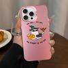 Pink Cartoon Funny Big Eyes Ketnipz Phone Case For iPhone16 15 14 13 12 11Pro Max X XR XSMAX 87 Plus Matte Shockproof Back Cover