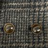 Pallas Palace Gray x Black Wool Blend Glen Check Chester Coat coat 2 Gray / navyUsed