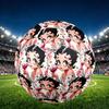 1pc Betty Boop Pattern Size 5 Football, Durable Soccer Ball for Daily Training Game Play Outdoor Sports, Ideal Gift for Family
