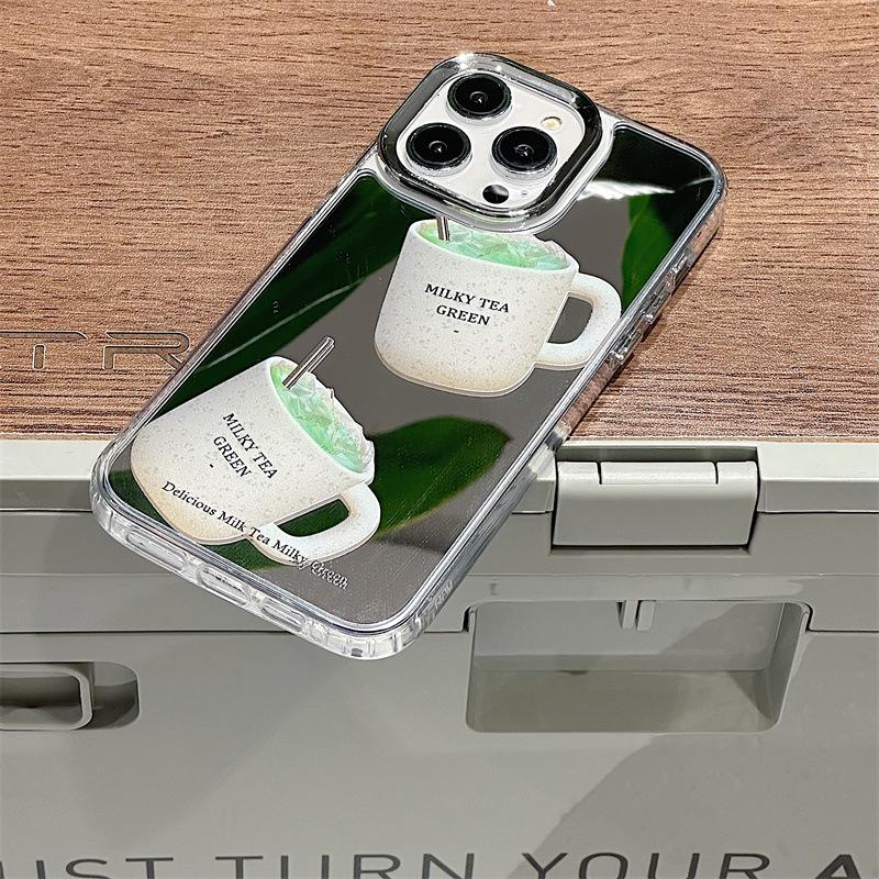 Zhitai Three-in-One Mirror Case for Apple iPhone 12/14Pro/15/16Pro Max