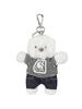 [Signature] Mini Polar Bear Doll Keyring_Black_OUA25902Z1