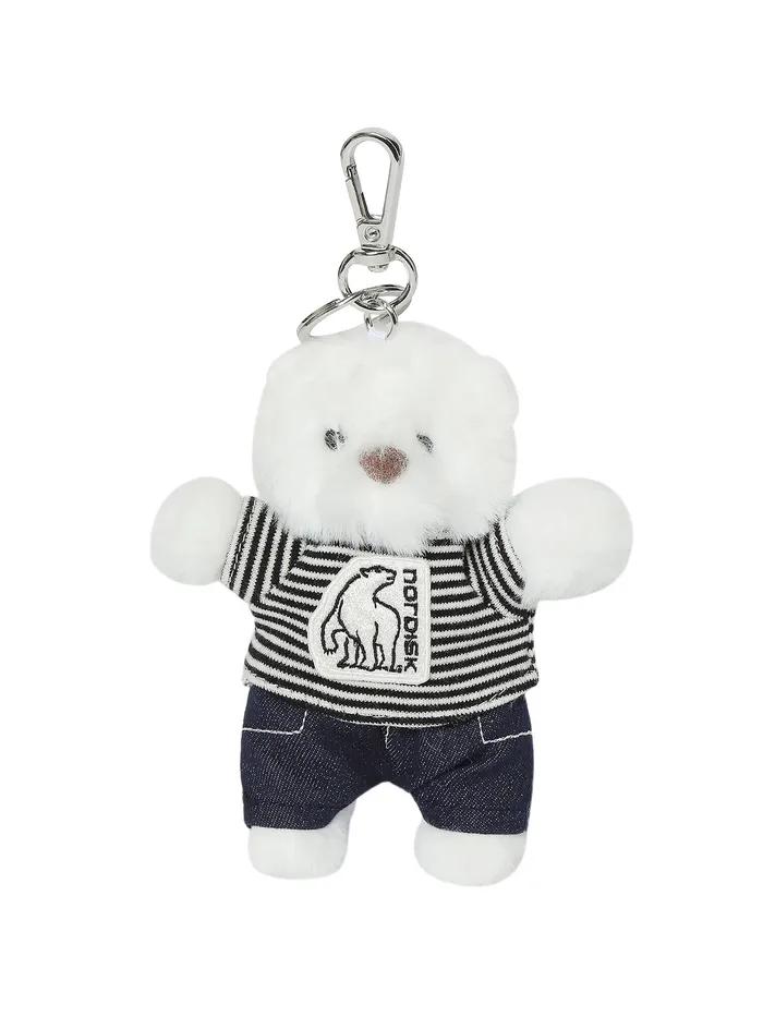 [Signature] Mini Polar Bear Doll Keyring_Black_OUA25902Z1