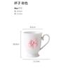200ML Bow Ceramic Coffee Cup and Saucer Tableware Set Cute Girl Heart Cup and Saucer Set Afternoon Tea Latte Birthday Gift