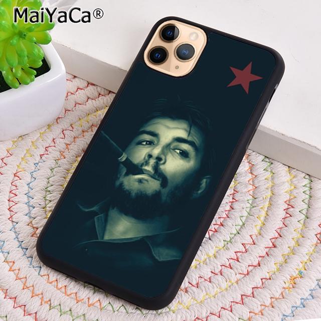 

MaiYaCa Che Guevara Cuban revolutionary Phone Case For iPhone 17 Air 16 16e 15 14 plus 11 12 13 pro max Cover coque iPhone 11pro max