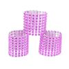 STRASSED NAPKIN HOLDER FOR HOLIDAYS WEDDING DINNERS NAPKIN HOLDER Fabric Napkin Holder Cloth Napkin Ring