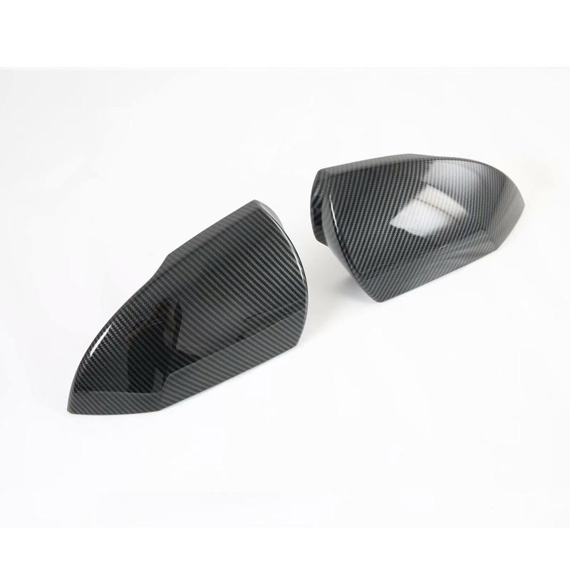 For Hyundai Elantra CN7 - car Rearview mirror cover trim,accessories black carbon fibre Side Mirror Covers Avante I30