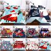 Claus Santa Creative Christmas Quilt Duvet Cover Set Bedding Set Decor Home