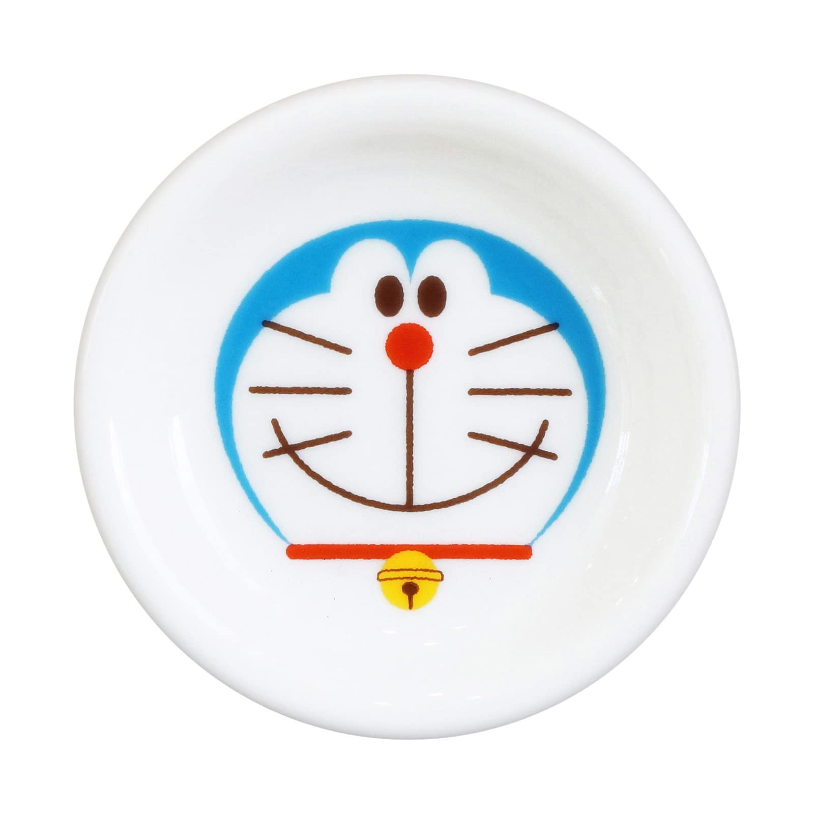 

Kanesho Pottery Small Face Made in 007123 Doraemon Plate, 9cm, Up, Japan,