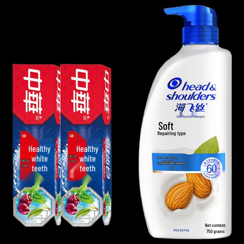 Zhonghua Oral & Hair Care Refreshing Set