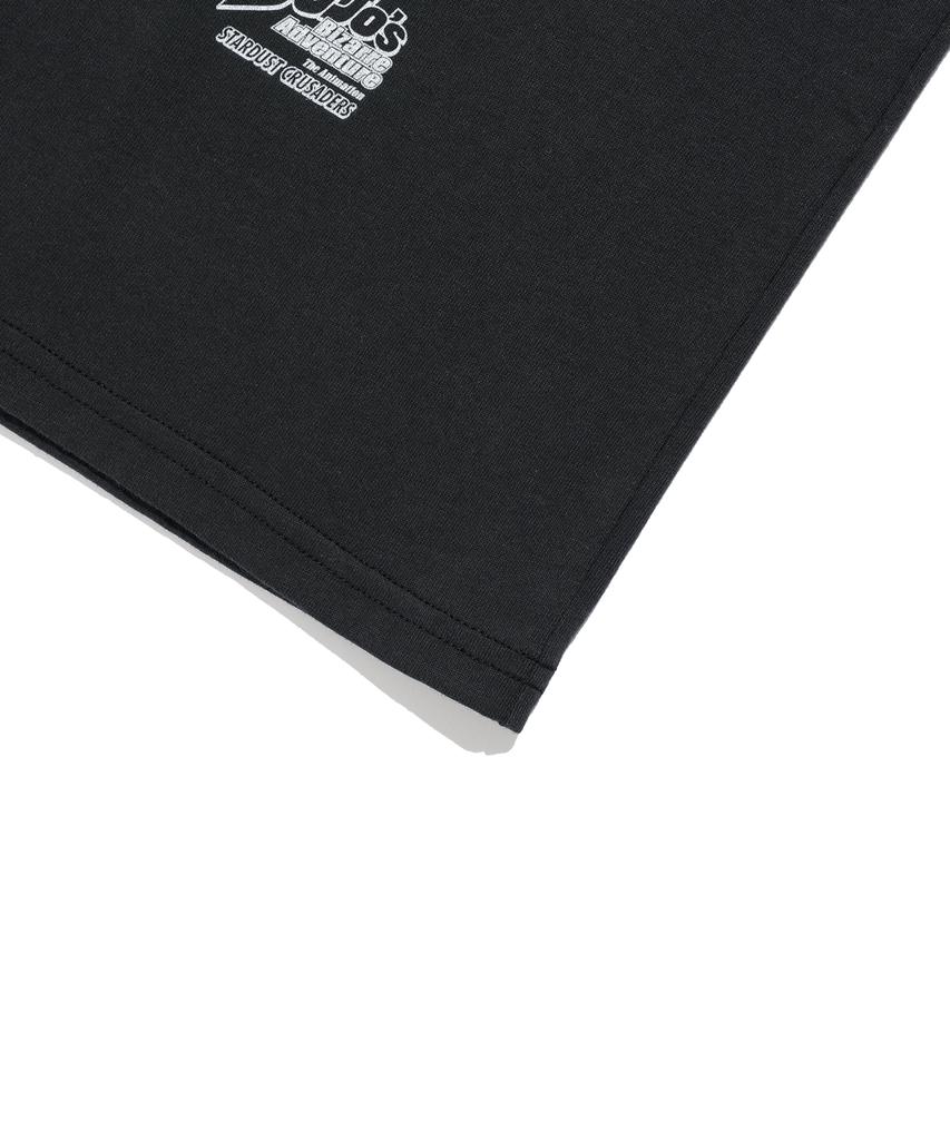 NICEGHOSTCLUB Jojos Stardust Crusaders Jotaro Poster Tee_Black(Ng2Gmut501E)