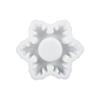 1/4x Snowflake Candle Holder Silicone Mold Tree Shape Tealight Holder Epoxy Mold Candlestick Resin Mold Christmas Decors