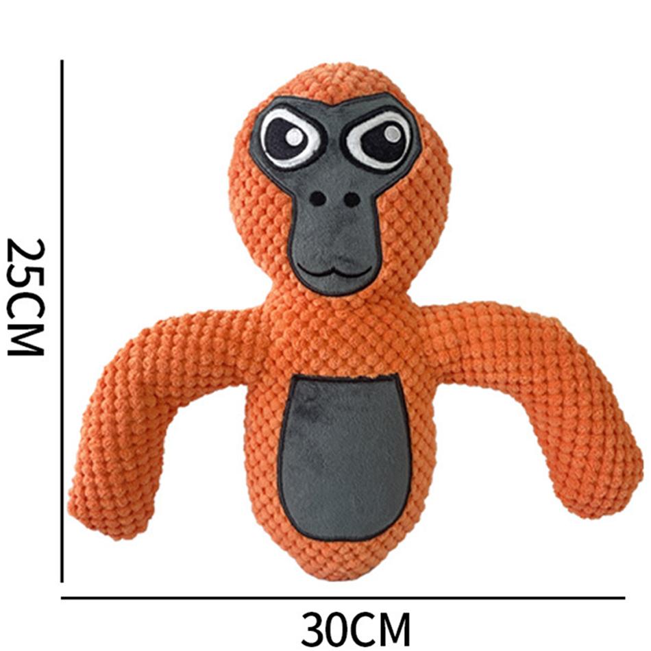 

25 см Gorilla Tag плюшевые игрушки милые мягкие плюшевые аниме мультфильм игра ролевые куклы для детей кавайный подарок на день рождения Рождество 1/3 шт оранжевый