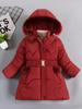 Children's Fleece and Thickened Cotton-padded Clothes, Fashionable Down Cotton-padded Jackets for Girls Winter