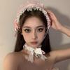 Japanese Lolita Lace Headdress: Sweet, Versatile, Soft Girl KC Headband for Maid or Daily Wear