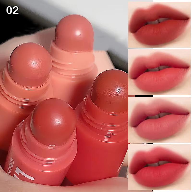 

4 In 1 Cappuvini Matte Lipstick Pencil Kit Velvet Sexy Red Lip Tint Non-stick Cup Multicolour Lipstick Pen Makeup Lips Cosmetic 2