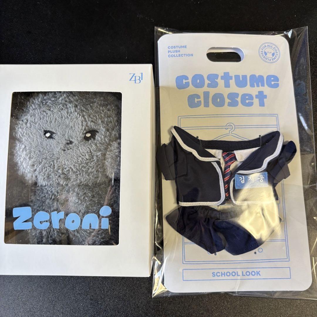 

[USED] ZEROBASEONE Ji Eun zeroni stuffed animal uniform with trading card