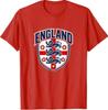 England Flagge Vintage T-Shirts für Männer Damen Patriotisch T-ShirtWird in neuem Fenster oder Tab geöffnet