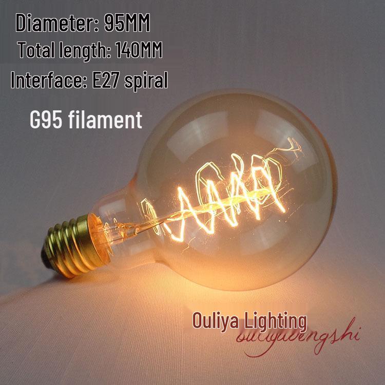 Edison Retro Dimmable E27 Filament Bulb 110V/220V Nostalgic Decor