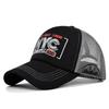 New Style 3D Embroidery Men Women Baseball Cap NYC Mesh Breathable Sunshade Snapback Patchwork Couples Travel Sun Visor Hats