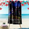 Vampire Diaries: Rainy Night Gathering Beach Towel Portable for Travel Beach Absorbent Bath Towel Quick-drying Swim Towel Seaside