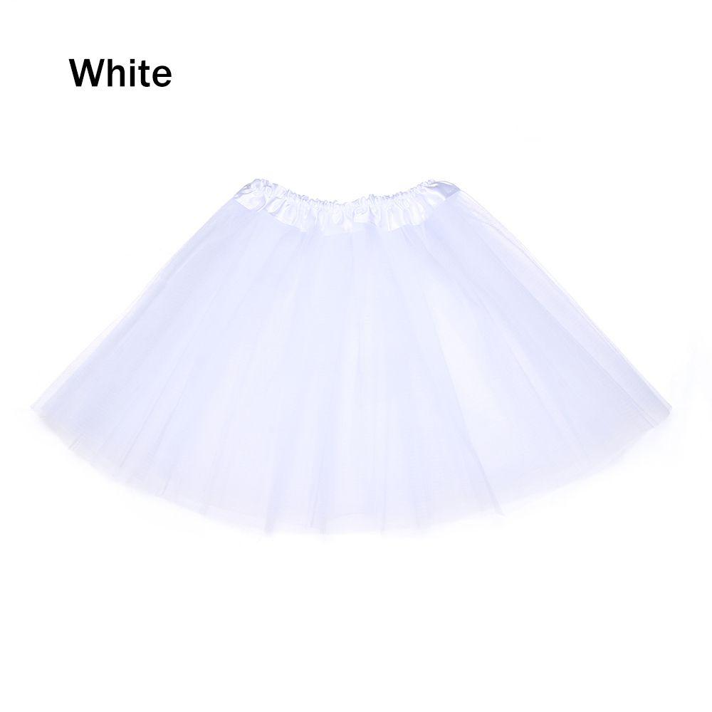 

Costume Children Pettiskirt Ballet Dress Princess Dress Girls Tutu Skirt Tulle Tutu Skirt білий