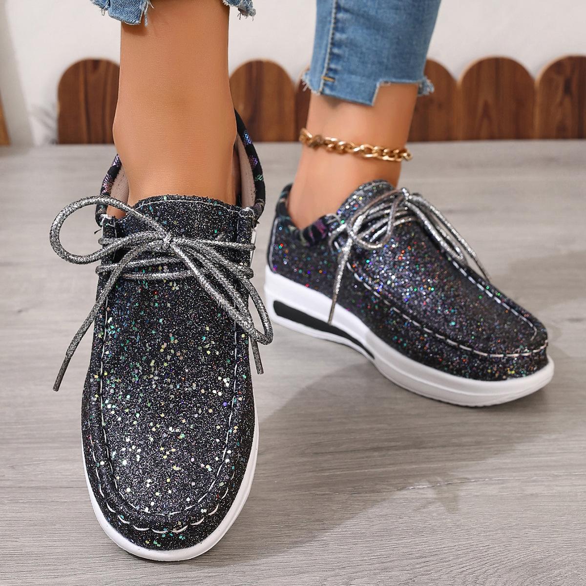 

2025 новая весенняя женская удобная обувь на плоской подошве в корейском стиле для повседневной носки 43 белый