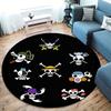 One Piece Round Area Rug Carpet Rug For Living Room Bedroom Sofa Playroom Decor Nonslip Floor Mat