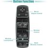 Front Left Electric Window Mirror Switch Control Button for Mercedes-Benz W164 W251 GL320 R320 R500 R63 GL450 GL550 Accessories