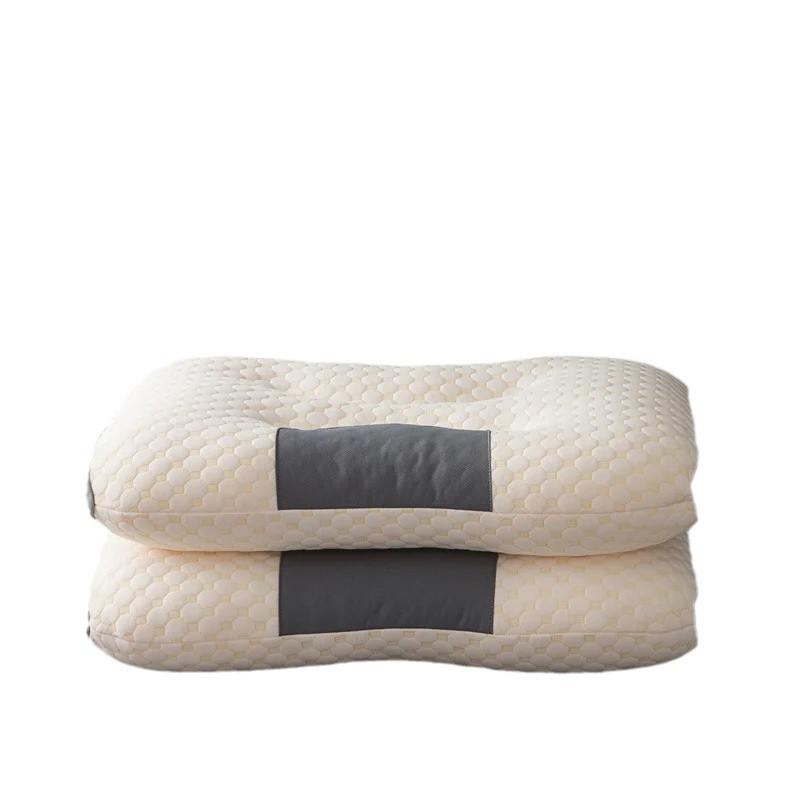 Gestricktes Tiefschlaf-Nackenstützkissen - Nicht kollabierender Kern für die Halswirbelsäule, Ideal für Erwachsene & Studenten