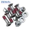 6pcs 8*25MM Sprockets Blots Kits Screws For HONDA SUZUKI KAWASAKI YAMAHA KTM RMZ DRZ YZF KXF KLX CRF Dirt Bike Pit Bike