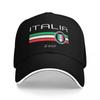 Football Italy (Home Blue) Baseball Cap Big Size Hat Sports Cap Unisexs Womens