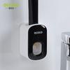 Toothbrush Cup Holder Wall-Mounted Toothbrush Rack Wall-Mounted Toilet No Punching Mouthwash Cup Electric Brushing Cup Set