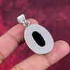 Black Onyx Handmade Gemstone Pendant, 925 Solid Sterling Silver Pendant Antique Jewelry, For Engagement Gift