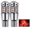 2Pcs Super Brigh T10 W5W 168 192 Led Tail Light White 3030 10SMD 12V Car Led Auto Lamp CANBUS NO Error Car Marker Parking Bulb