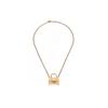 Balenciaga Brass Bag Shaped Necklace Women Necklaces Gold 700363TZ14J0604