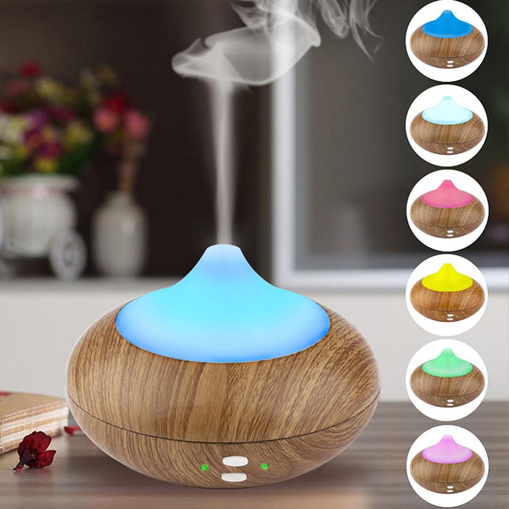 Buy LED Ultrasonic Aroma Humidifier Air Aromatherapy Essential Oil