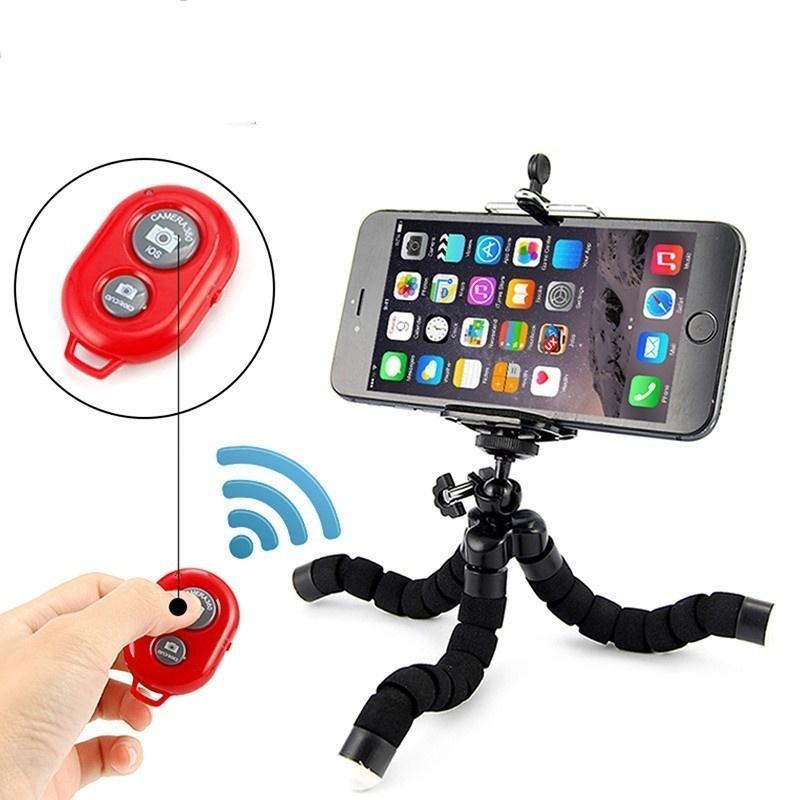 Bluetooth-compatible Shutter Wireless Remote Control Universal Mobile Phone Wireless Selfie One-key Camera Artifact