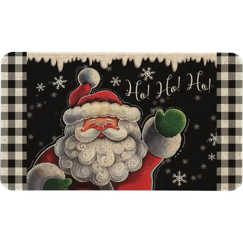 Christmas-Themed Floor Mat - Resistant To Dirt And Easy To Clean. Entryway Rug, Bathroom Door Mat, Home Decoration.