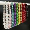 Retro Elegant Necklace Bracelet Earring Ring Sets Vintage Style French Pearl Necklace  Birthday