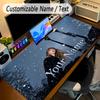 Großes Mauspadd Taylor Swift Benutzerdefinierter Name Text Personalisierte Schreibtischunterlage Rutschfestes Gaming-Pad