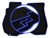 CARLUX-BLUE Car Mats For: Nissan 350Z Coupe (2003-2009)