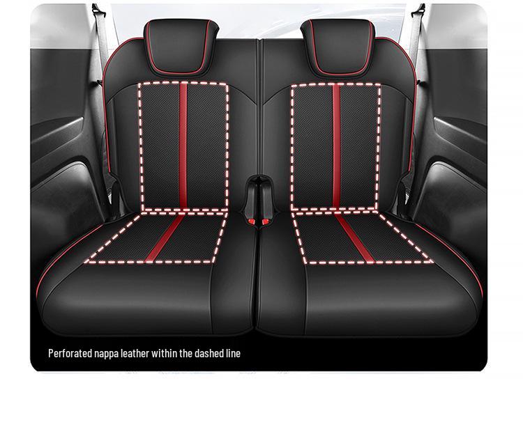 Wuling Capgemini Nappa Leather Six-Seater Car Seat Cushion