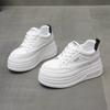 Little white shoes women's shoes new fashion thick sole heightening explosion versatile high sense sports and leisure board shoes