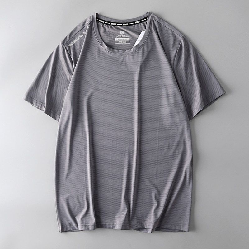 Sports Short Sleeve Original Order Men Quick Drying Clothes Ice Silk T-shirt
