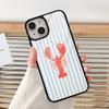 Marine Life, Crabs, Lobsters Phone Case For Iphone 16 Pro 15 Pro Max 14 12 11 13 Mini 8 7 Plus X Xs XR PC+TPU Design Cover