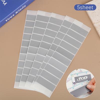 50Pcs Children Reward Scratch Card Film Coated Stickers Scratch Off Diy Labels