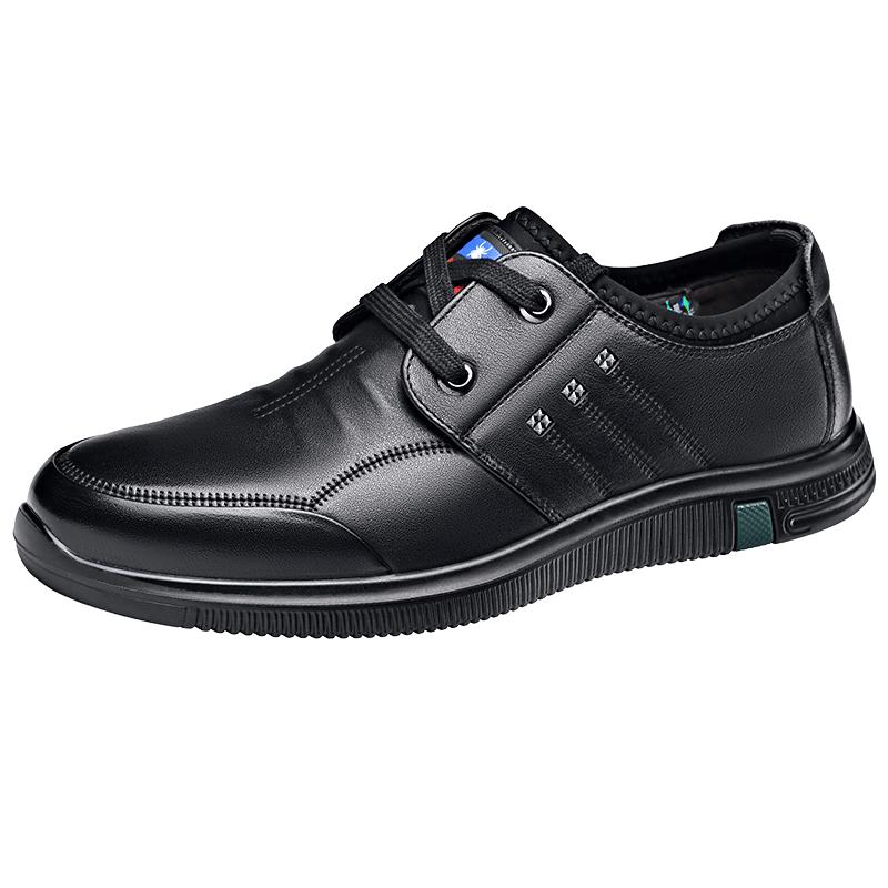 Spider King Men s Casual Derby Leather Shoes 41